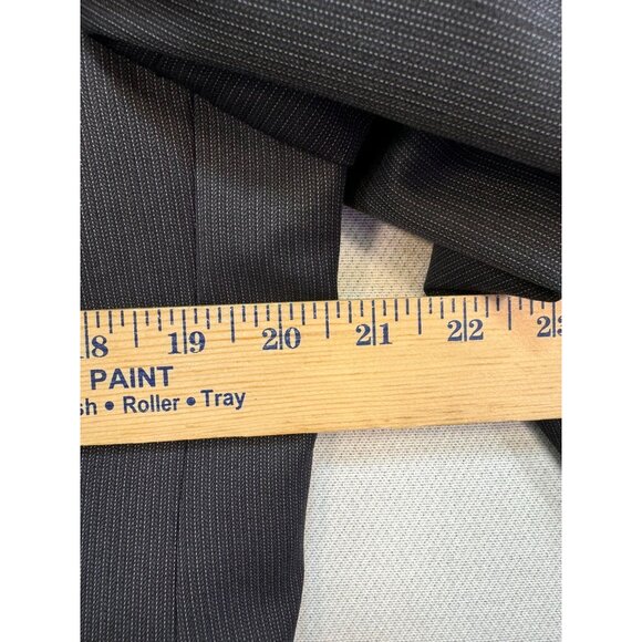 Lauren Ralph Lauren Mens Wool Blazer 42R Grey Pockets & Buttons - Picture 7 of 11